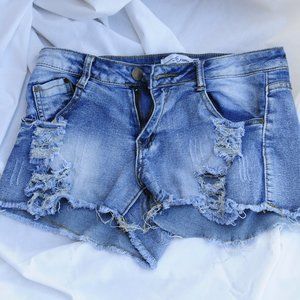 Fe June Denim Shorts